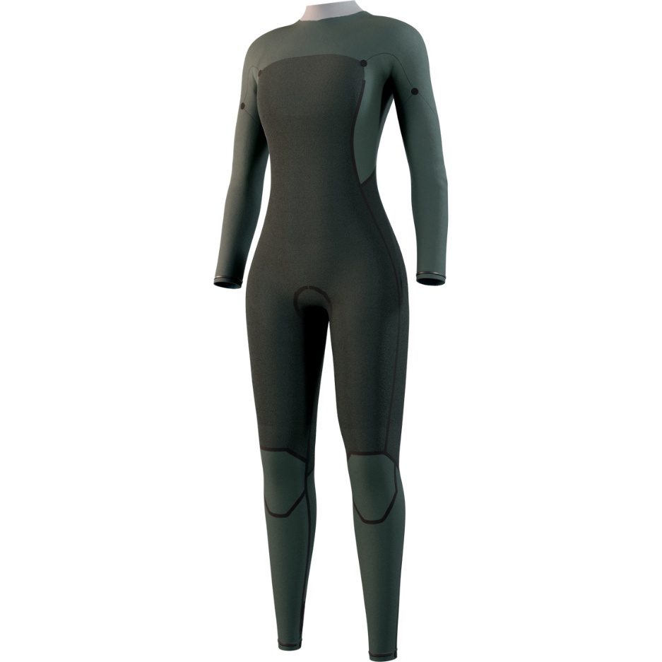 2026 Mystic Womens Haven 4/3mm Chest Zip Wetsuit 35000 250046